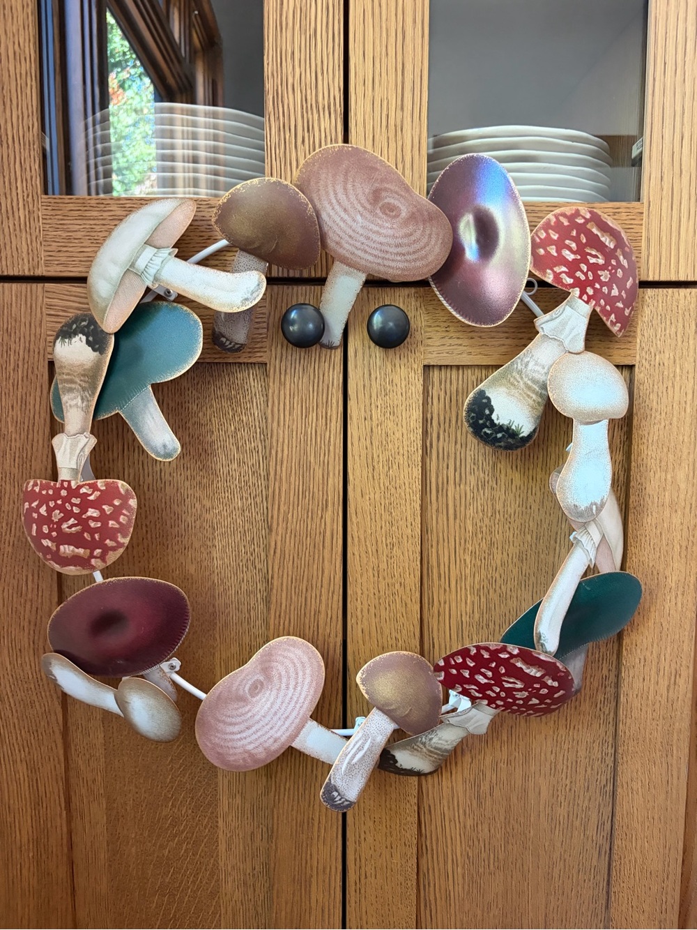 John Derian Mushroom Wreath • Enchanted Woodland Decor